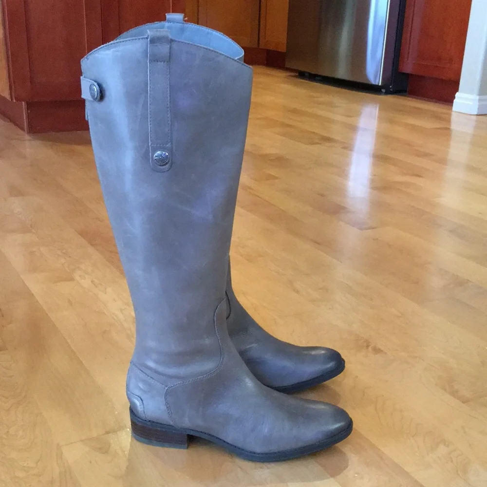 SAM EDELMAN PENNY LEATHER RIDING BOOT